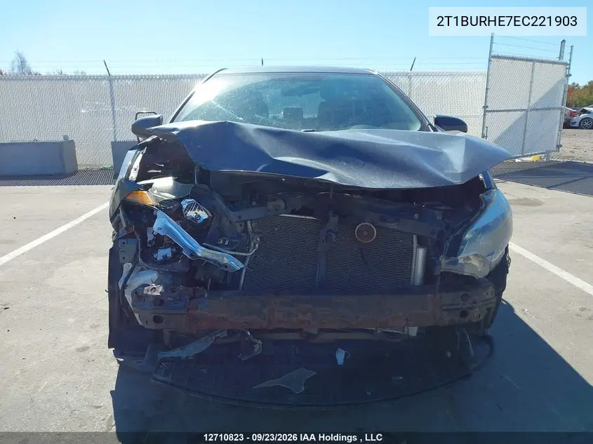 2014 TOYOTA COROLLA VIN 2T1BURHE7EC221903 — фото 13