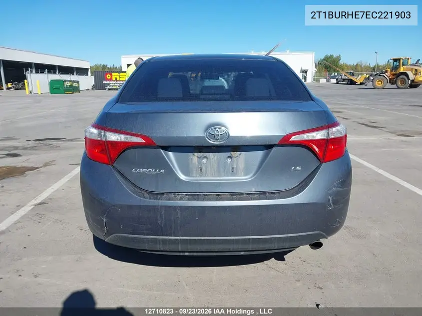 2014 TOYOTA COROLLA VIN 2T1BURHE7EC221903 — фото 17