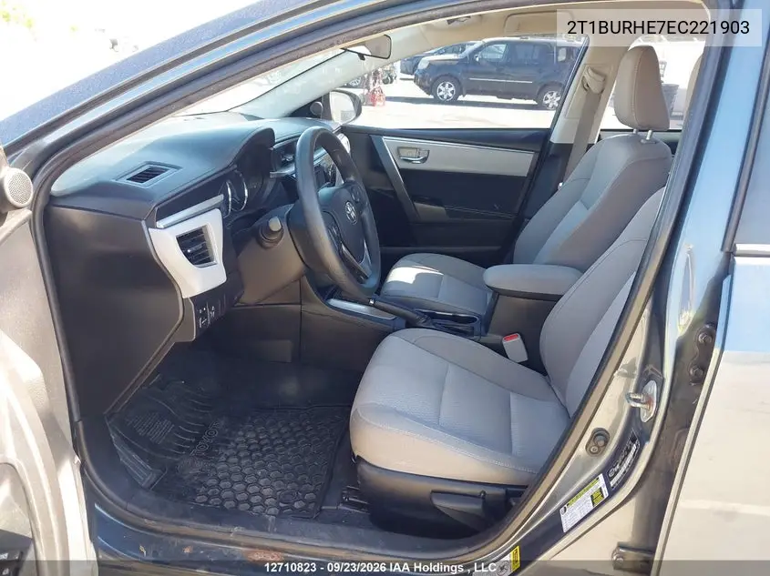 2014 TOYOTA COROLLA VIN 2T1BURHE7EC221903 — фото 5