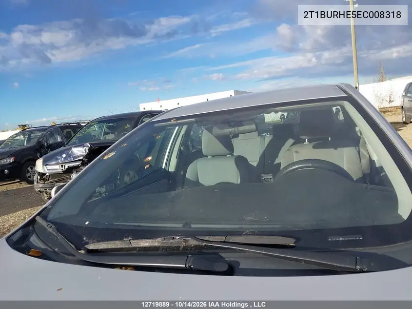 2014 TOYOTA COROLLA VIN 2T1BURHE5EC008318 — фото 17