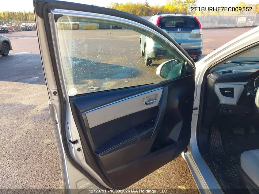 2014 TOYOTA COROLLA VIN 2T1BURHE7EC009552 — фото 19