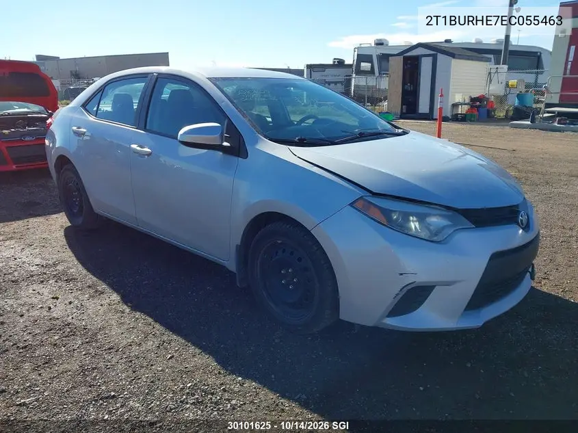 TOYOTA COROLLA 2014, VIN 2T1BURHE7EC055463