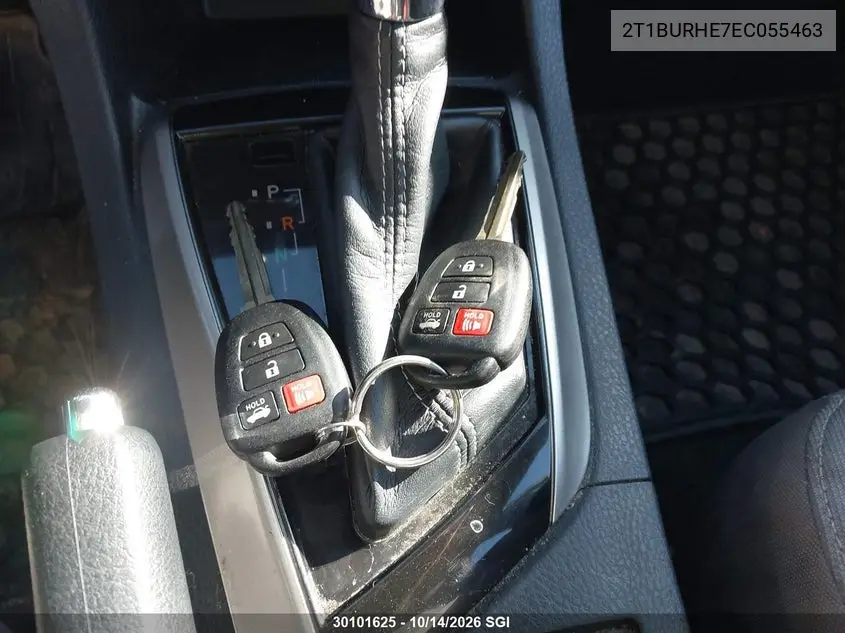 2014 TOYOTA COROLLA VIN 2T1BURHE7EC055463 — фото 11