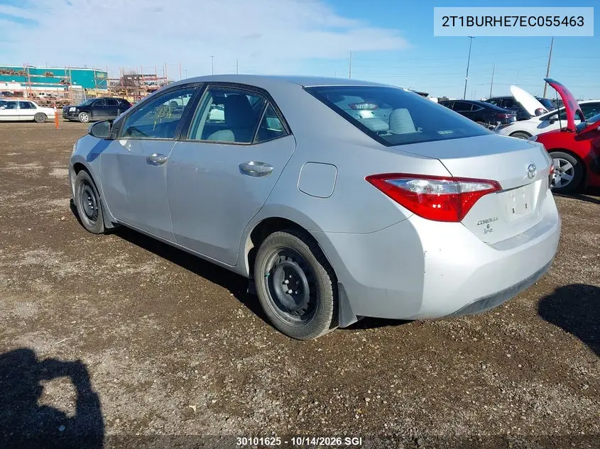 2014 TOYOTA COROLLA VIN 2T1BURHE7EC055463 — фото 3