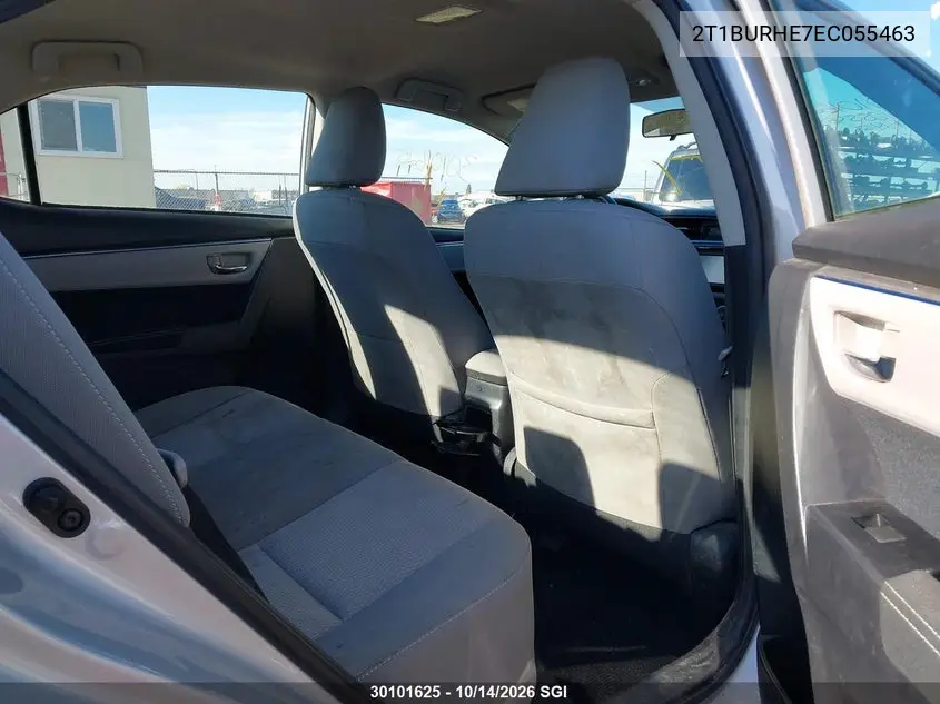 2014 TOYOTA COROLLA VIN 2T1BURHE7EC055463 — фото 8