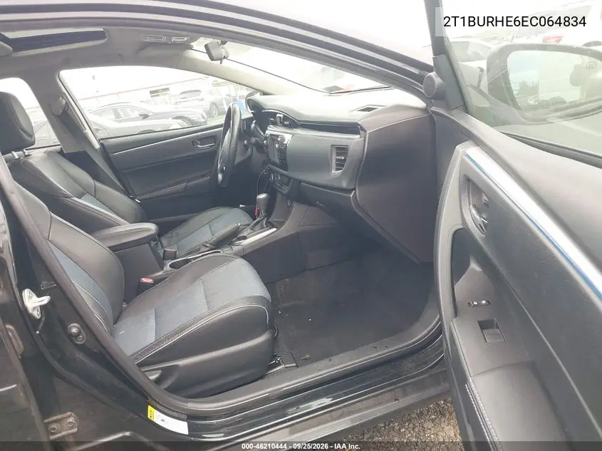 2014 TOYOTA COROLLA VIN 2T1BURHE6EC064834 — фото 5