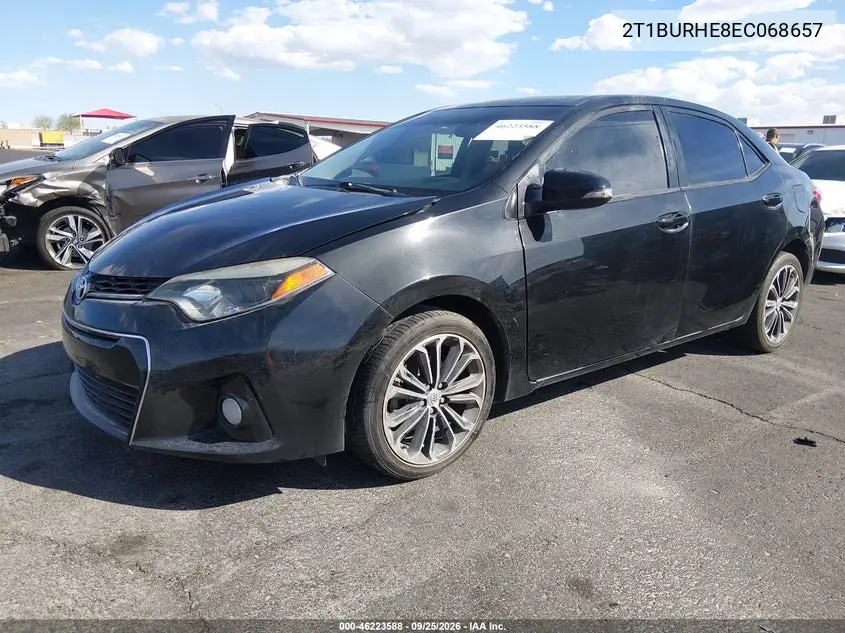 2014 TOYOTA COROLLA VIN 2T1BURHE8EC068657 — фото 2