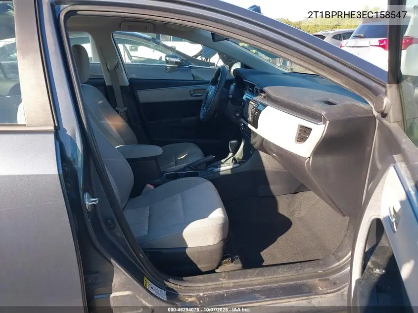 2014 TOYOTA COROLLA VIN 2T1BPRHE3EC158547 — фото 5