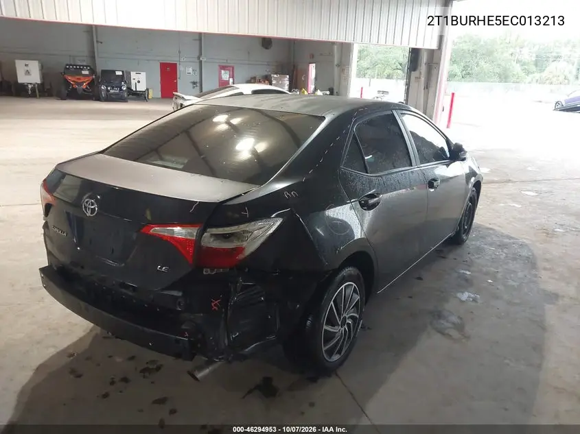 2014 TOYOTA COROLLA VIN 2T1BURHE5EC013213 — фото 4