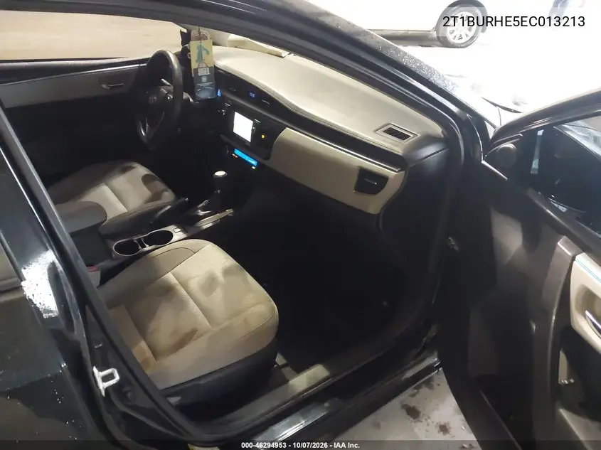 2014 TOYOTA COROLLA VIN 2T1BURHE5EC013213 — фото 5