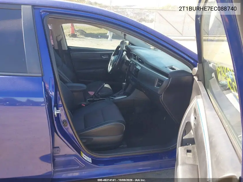 2014 TOYOTA COROLLA VIN 2T1BURHE7EC088740 — фото 5