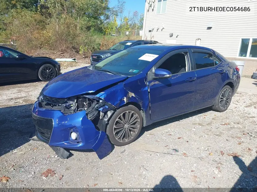 2014 TOYOTA COROLLA VIN 2T1BURHE0EC054686 — фото 2