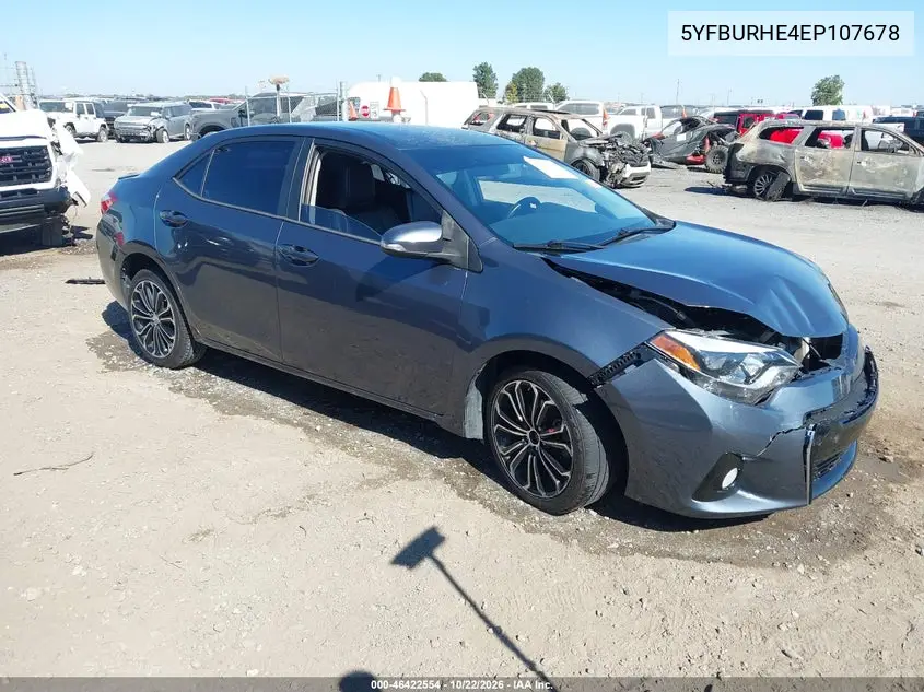 TOYOTA COROLLA 2014, VIN 5YFBURHE4EP107678