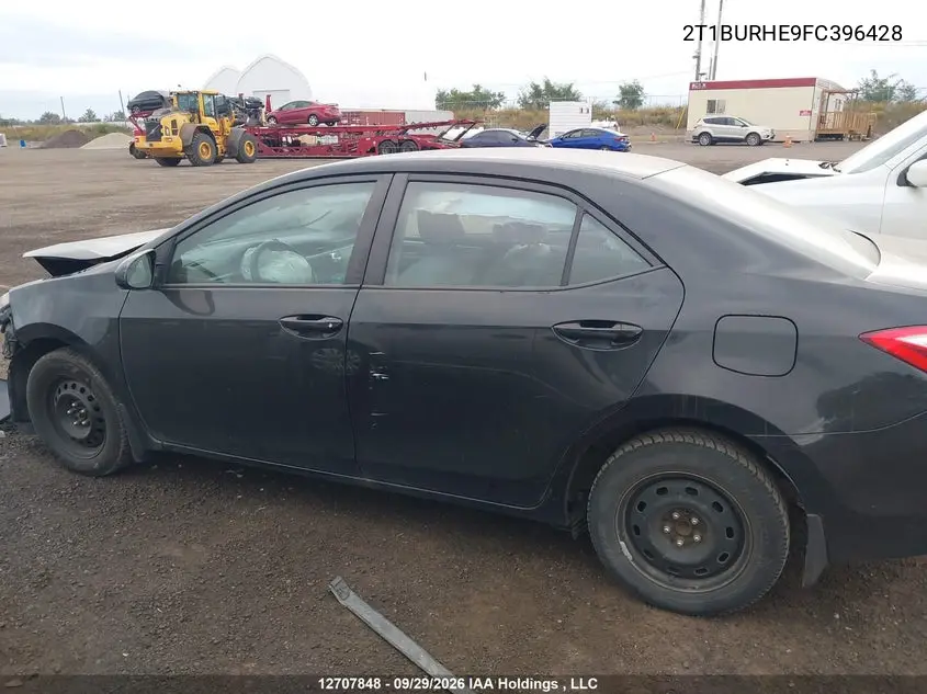 2015 TOYOTA COROLLA VIN 2T1BURHE9FC396428 — фото 15