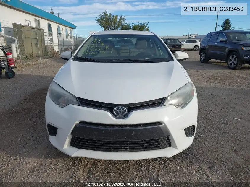 2015 TOYOTA COROLLA VIN 2T1BURHE3FC283459 — фото 13