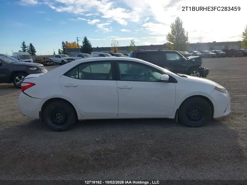2015 TOYOTA COROLLA VIN 2T1BURHE3FC283459 — фото 14