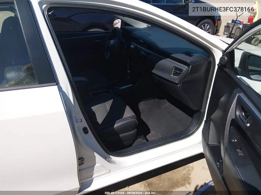 2015 TOYOTA COROLLA VIN 2T1BURHE3FC378166 — фото 5