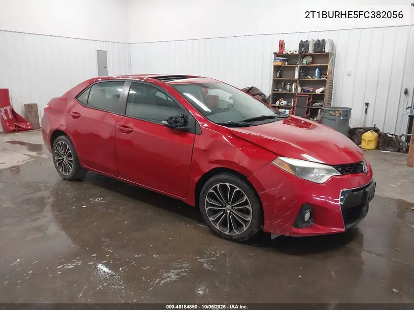 TOYOTA COROLLA 2015, VIN 2T1BURHE5FC382056