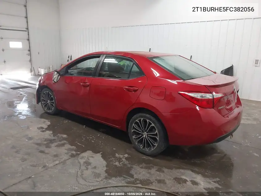 2015 TOYOTA COROLLA VIN 2T1BURHE5FC382056 — фото 3