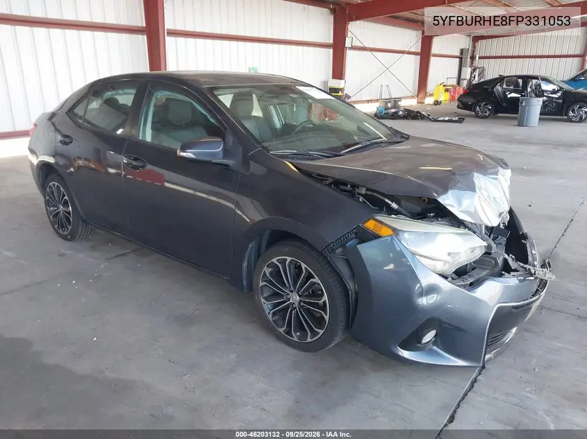 TOYOTA COROLLA 2015, VIN 5YFBURHE8FP331053