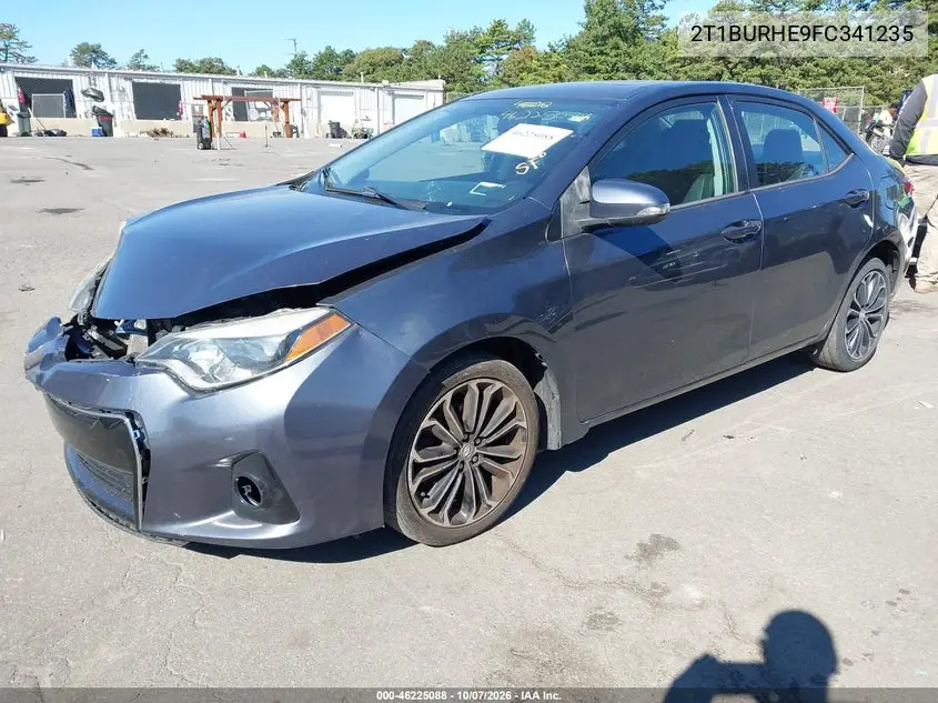 2015 TOYOTA COROLLA VIN 2T1BURHE9FC341235 — фото 2