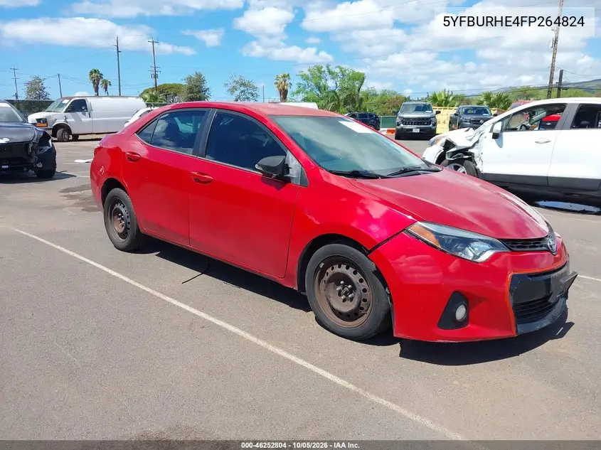 TOYOTA COROLLA 2015, VIN 5YFBURHE4FP264824