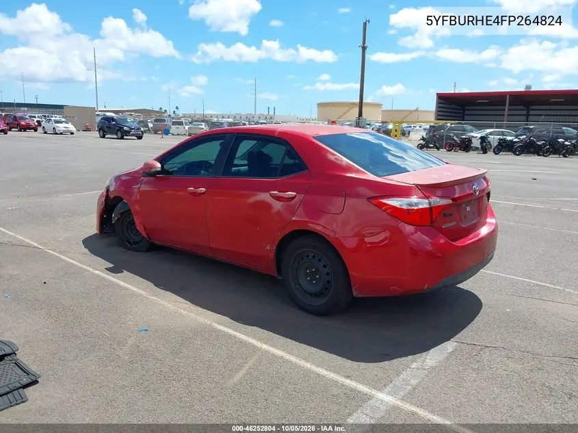 2015 TOYOTA COROLLA VIN 5YFBURHE4FP264824 — фото 3