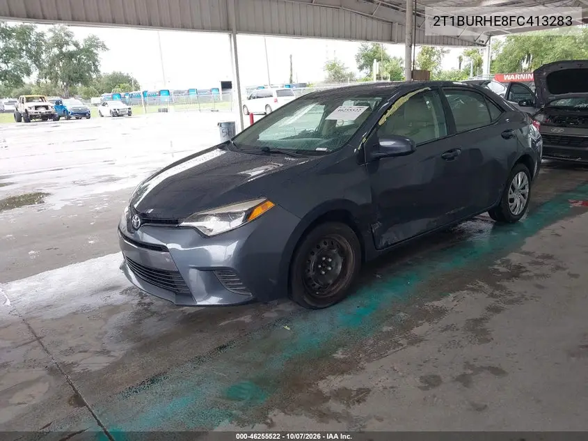 2015 TOYOTA COROLLA VIN 2T1BURHE8FC413283 — фото 2