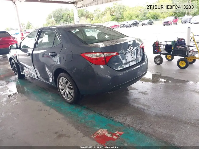 2015 TOYOTA COROLLA VIN 2T1BURHE8FC413283 — фото 3