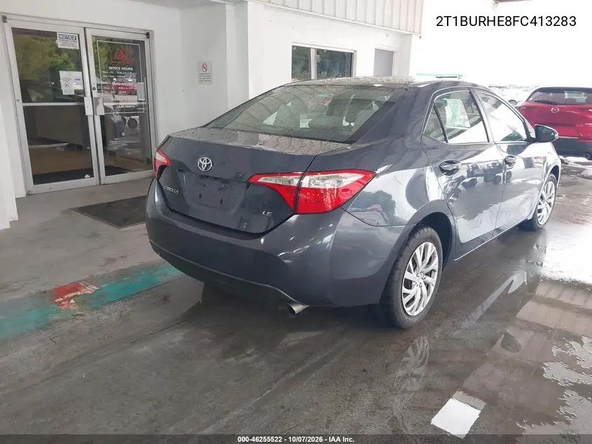 2015 TOYOTA COROLLA VIN 2T1BURHE8FC413283 — фото 4