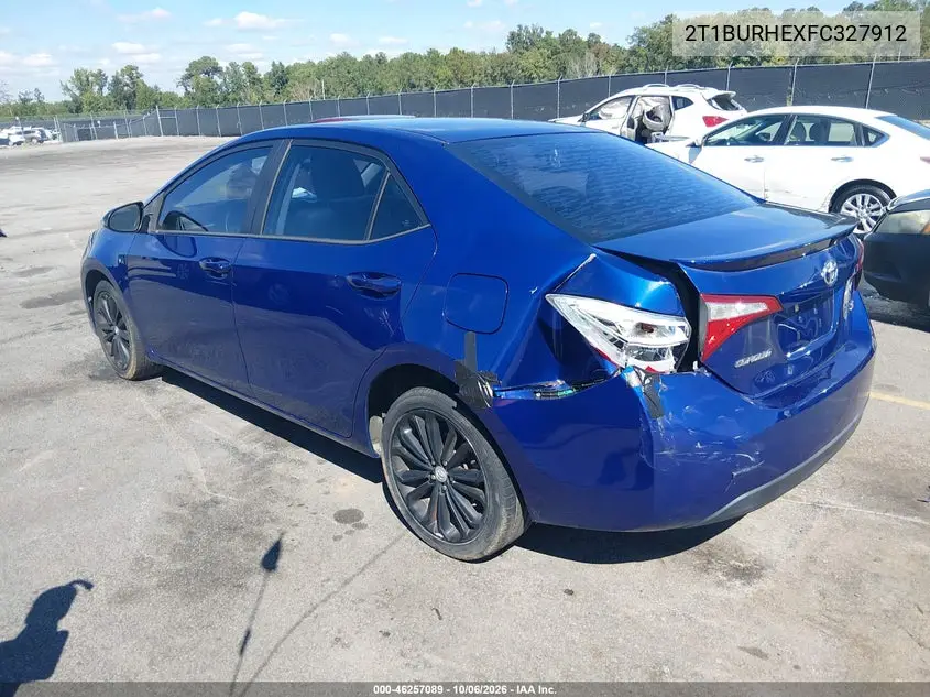 2015 TOYOTA COROLLA VIN 2T1BURHEXFC327912 — фото 3