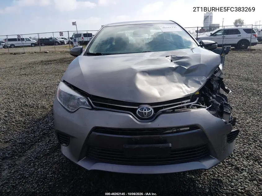 2015 TOYOTA COROLLA VIN 2T1BURHE5FC383269 — фото 12