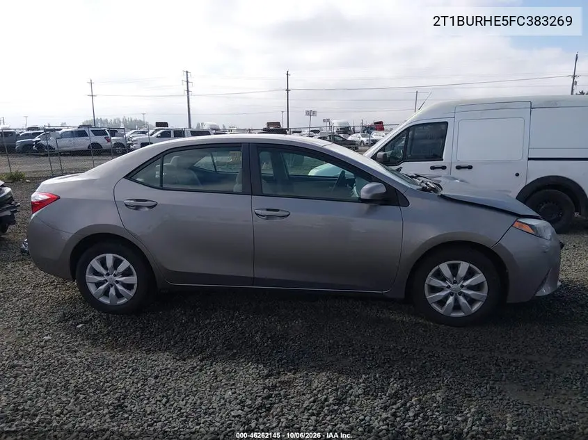 2015 TOYOTA COROLLA VIN 2T1BURHE5FC383269 — фото 13