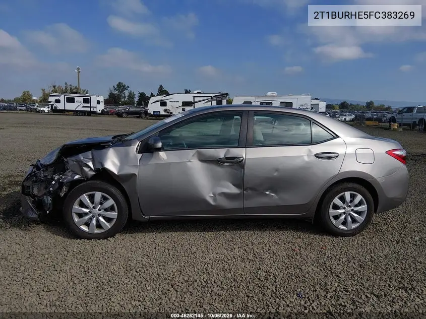 2015 TOYOTA COROLLA VIN 2T1BURHE5FC383269 — фото 14