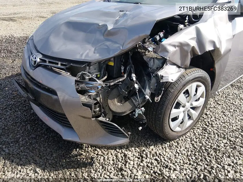 2015 TOYOTA COROLLA VIN 2T1BURHE5FC383269 — фото 17