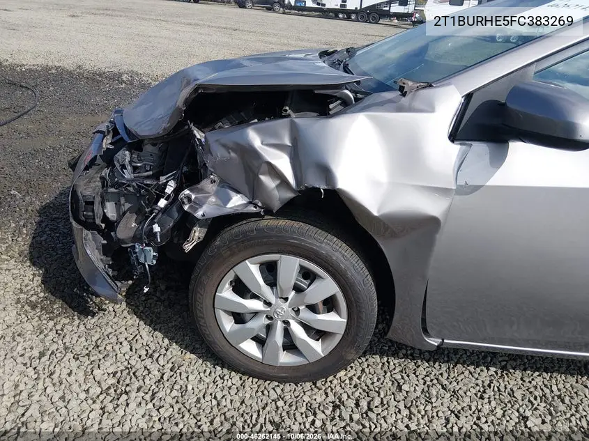 2015 TOYOTA COROLLA VIN 2T1BURHE5FC383269 — фото 18
