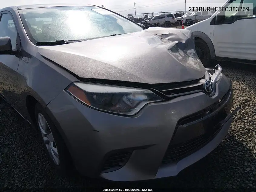 2015 TOYOTA COROLLA VIN 2T1BURHE5FC383269 — фото 19