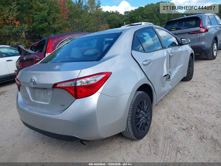 2015 TOYOTA COROLLA VIN 2T1BURHE0FC444897 — фото 4