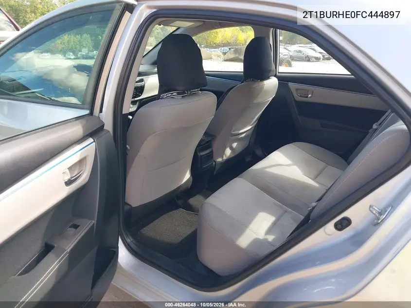 2015 TOYOTA COROLLA VIN 2T1BURHE0FC444897 — фото 8