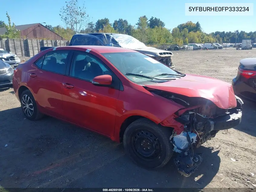 TOYOTA COROLLA 2015, VIN 5YFBURHE0FP333234