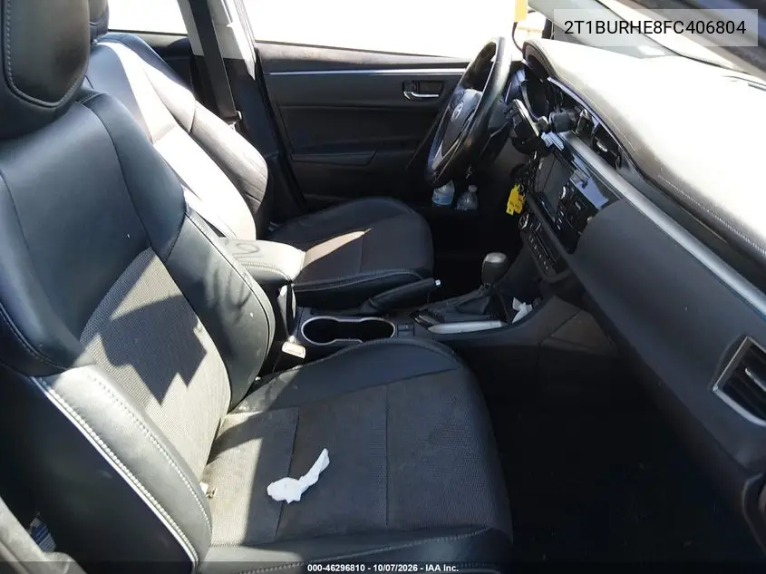 2015 TOYOTA COROLLA VIN 2T1BURHE8FC406804 — фото 5