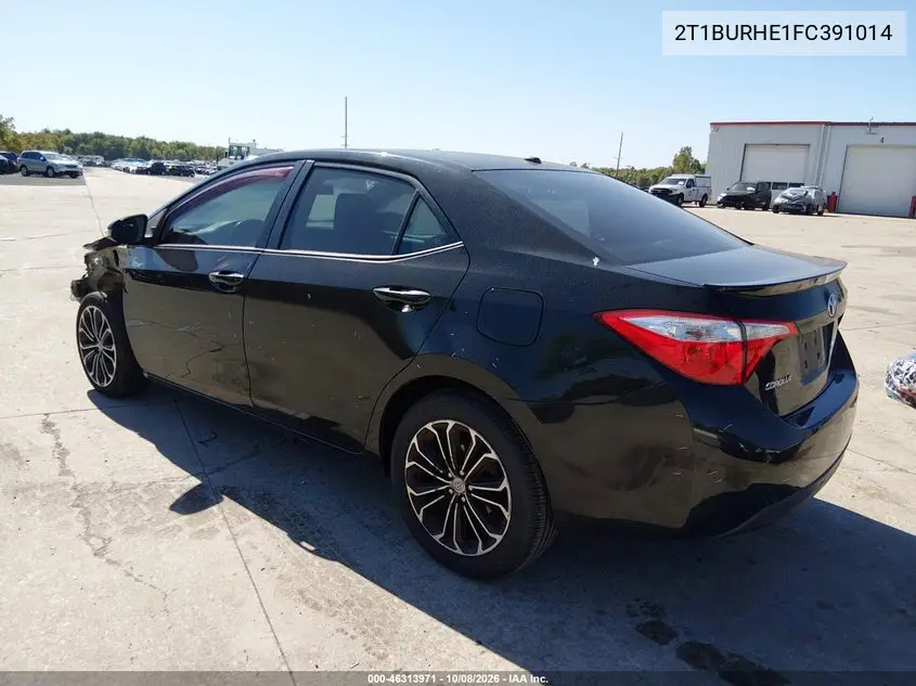 2015 TOYOTA COROLLA VIN 2T1BURHE1FC391014 — фото 3
