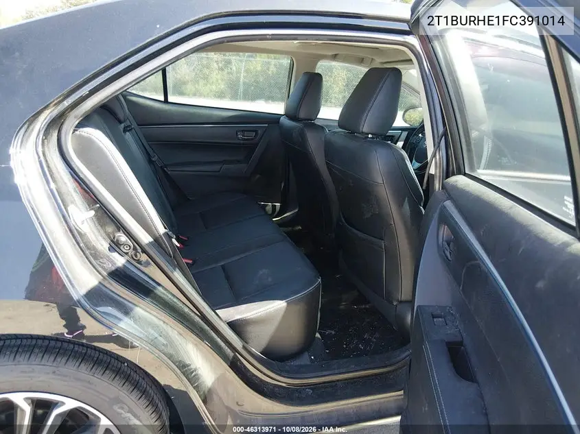 2015 TOYOTA COROLLA VIN 2T1BURHE1FC391014 — фото 8