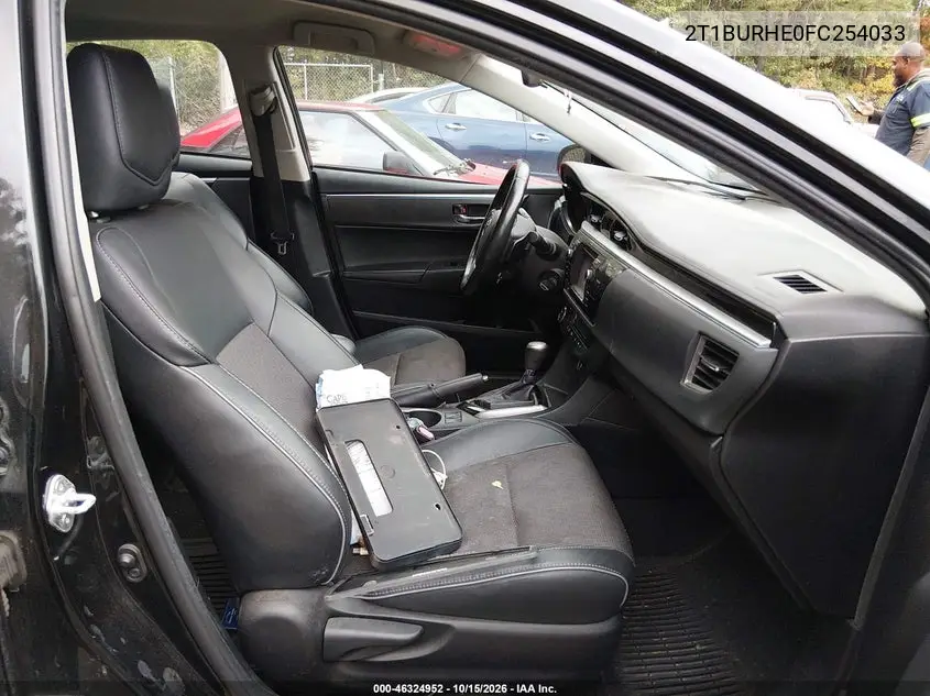 2015 TOYOTA COROLLA VIN 2T1BURHE0FC254033 — фото 5