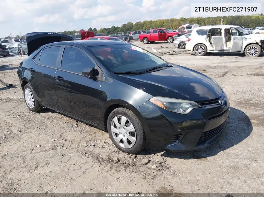TOYOTA COROLLA 2015, VIN 2T1BURHEXFC271907