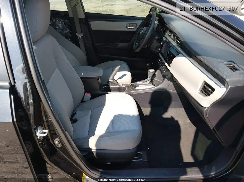 2015 TOYOTA COROLLA VIN 2T1BURHEXFC271907 — фото 5