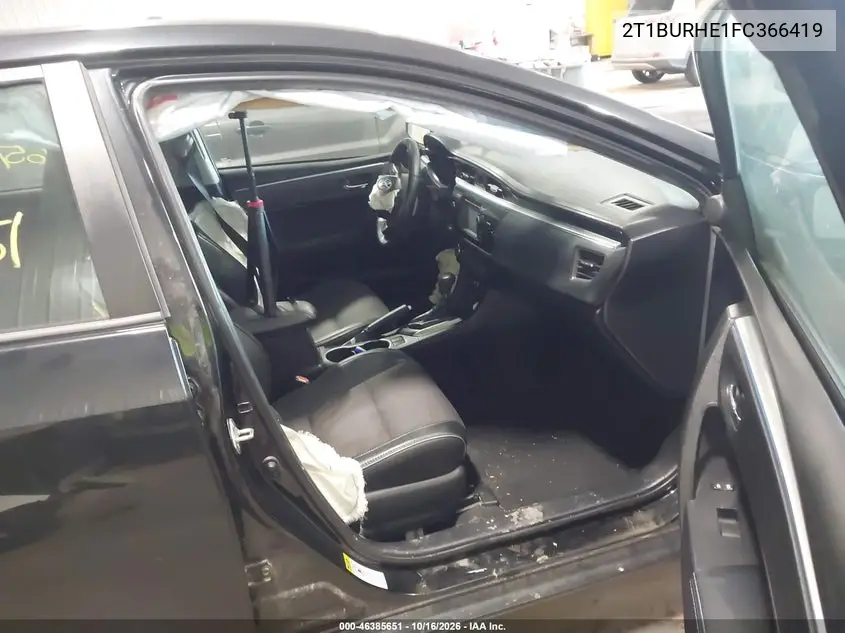 2015 TOYOTA COROLLA VIN 2T1BURHE1FC366419 — фото 5
