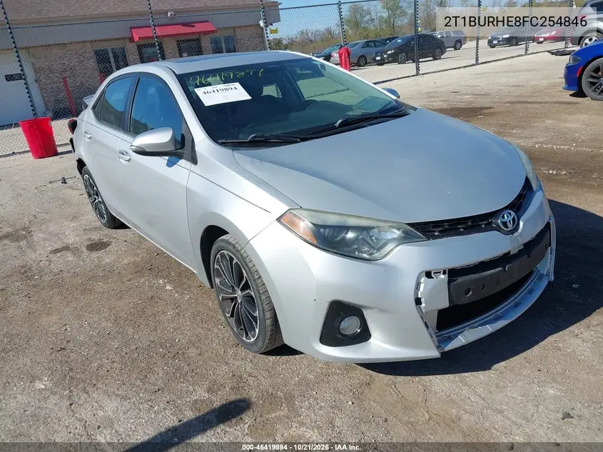 TOYOTA COROLLA 2015, VIN 2T1BURHE8FC254846