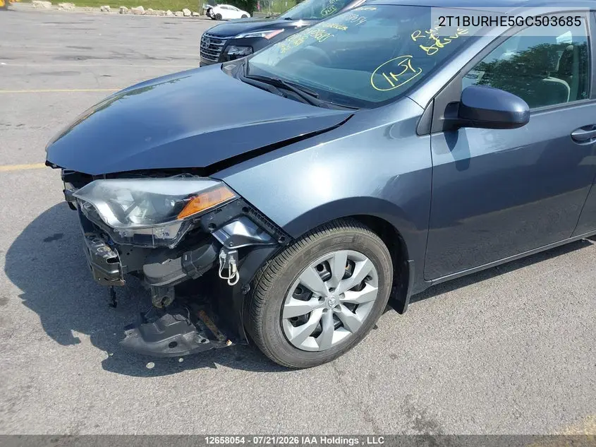 2016 TOYOTA COROLLA VIN 2T1BURHE5GC503685 — фото 21