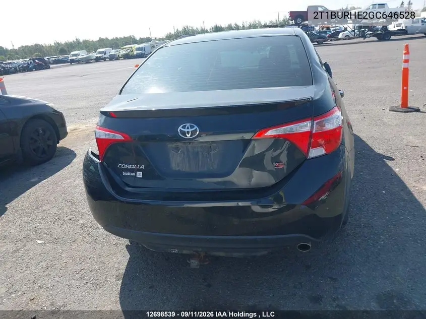 2016 TOYOTA COROLLA VIN 2T1BURHE2GC646528 — фото 16